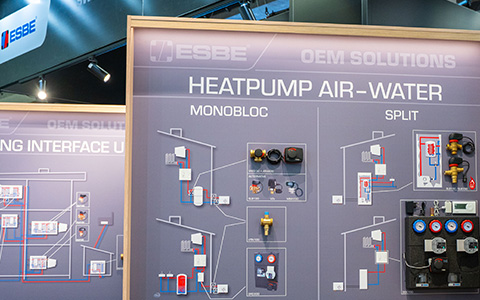 ESBE PRÄSENTIERT INNOVATIVE OEM-LÖSUNGEN UND NEUE PRODUKTE!