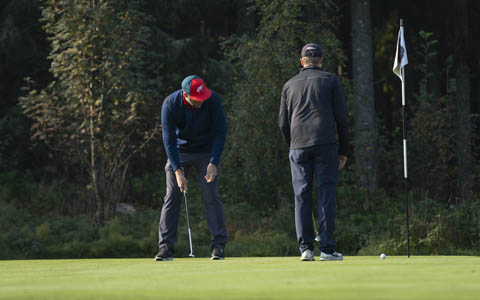 ORIGINALGOLFEN BJÖD IN TILL 3-BOLLSSPEL PÅ VACKRA 18-HÅLSBANAN ISABERG ÖSTRA