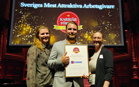 ESBE ÄR ÅRETS EMPLOYER BRANDING-FÖRETAG