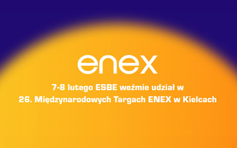 ESBE BIERZE UDZIAŁ W 26. MIĘDZYNARODOWYCH TARGACH ENERGETYKI I ODNAWIALNYCH ŹRÓDEŁ ENERGII ENEX