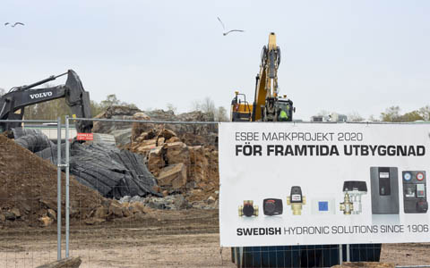 WE EXPAND THE FACTORY FACILITYS IN SMÅLAND, REFTELE