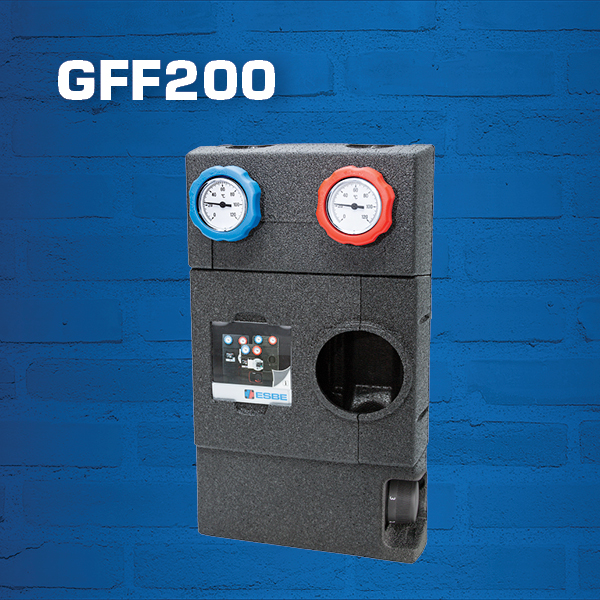 ESBE GFF200 is a circulation unit with fixed temperature.