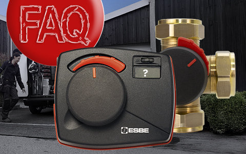 ESBE CRx Controllers: Installation FAQ & Answers