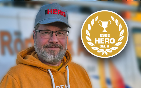 FRANK VAN LEEUWEN ÄR ESBE HERO NR 8