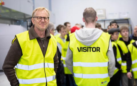 VVS-ELEVER FRÅN ED GYMNASIET BESÖKTE ESBE